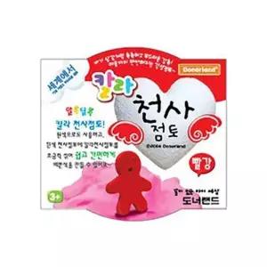 도너랜드 4000 칼라천사점토 빨강30G (24개입) 유아미술 컬러점토