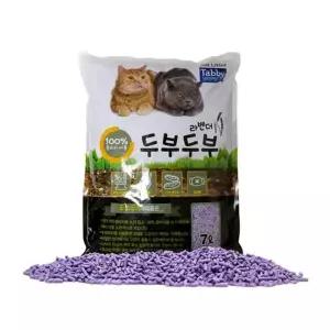 토퍼 두부두부 두부모래 일반입자 라벤더 7L 박스 6개입