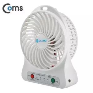 미니 토네이도 USB 선풍기 90mm 팬 White evn2