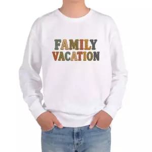 맨투맨 다양한그림 가족휴가 vacation 휴식 패밀리 제미나이