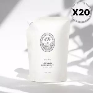 베르블랑 아기 세탁 세제 중성 튤립가든향 1L리필,X20