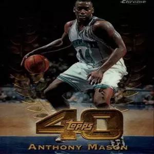 199798년 크롬 탑스 40 T29 앤서니 메이슨 NBA 농구 트레이딩 카드