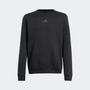 [아디다스]아디다스키즈긴팔티 XQK JI6166 주니어 All SZN 그래픽 크루 기모 스웨트셔