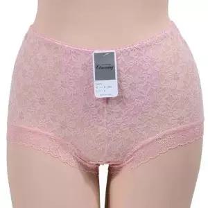 챠밍 누디라인 여성 맥시팬티 망사 플라워 삼각 빤스-WD6B37B_