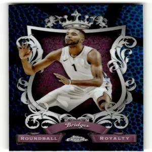 202324 탑스 크롬 라운드볼 로열티 블루 농구 굴절기 RR15 미칼 브리지스 브루클린 네츠 NBA 트레이딩 카드
