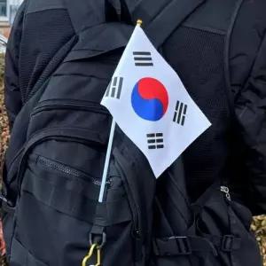 [비케이엠_66]대한민국 응원깃발 손 손태극기 태극기 미니