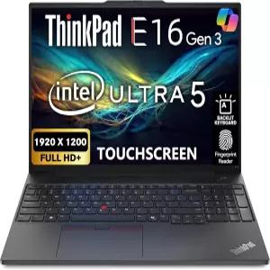 레노버 씽크패드 E16 3세대 16인치 FHD 디스플레이 인텔 울트라 5 225U 32GB DDR5 RAM 1TB SSD PCIe 지문