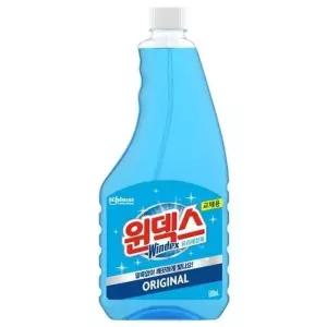 윈덱스 유리세정제 리필 500ml SC존슨 액자청소 전신거울청소 얼룩청소 (WC686B9)