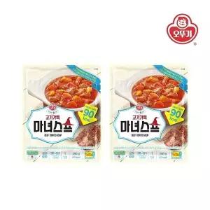 [오뚜기] 라이트앤조이 고기가득 마녀스프 250g x 2개