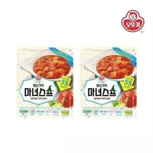 [오뚜기] 라이트앤조이 채소가득 마녀스프 250g x 2개