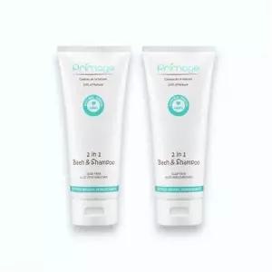 쁘리마쥬 유기농 유기농 바스 앤 샴푸 200ml 2개 아기 신생아