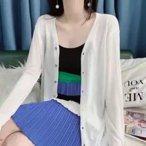 [하프클럽/]라이트웨이트비침소재 여리핏 카디건 걸 봄여름 폴시즌 휴양지
