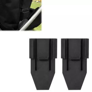 Cybex Gazelle S와 호환되는 2팩 하단 바구니 어댑터 유모차 마운트 컨버터 하부 커넥터에 부착 안전하고