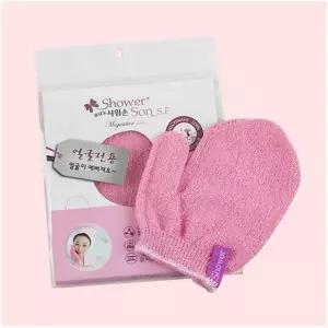한셀 쓰리제이 샤워손 목욕장갑 글러브 악세서리 뷰티플러스 얼굴전용 1P 4383329