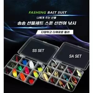 TBZ 송송 선물세트 송어 스푼 산천어 낚시 루어 낚시-WFMOWLP