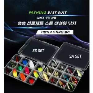 TBZ 송송 선물세트 송어 스푼 산천어 낚시 루어 낚시-WFMOWLP