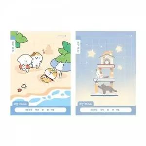 고품질 BS 초등 1-2 쓰기 8칸(디자인랜덤 모닝글로리) 무제노트 국...