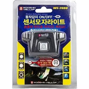 우신 센서모자라이트 헤드렌턴겸용 WS-2088-WFMPZDE