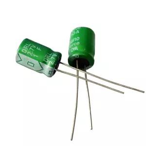 밀레코 포이리 5개 슈퍼 커패시터 2.7V 1F 8x12 패러드 커패시턴스 권선형