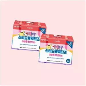 주 아이티씨 산리오 여행용 로션티슈 64매 5개입 x 2팩 10개입 4384433