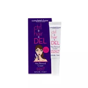 완전히 맨손으로 ctrl+헤어+DEL 타겟 제모 크림 아르간 알로에 베라 정밀한 어플리케이터 .5 FL OZ