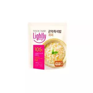청정원 라이틀리 곤약즉석밥 귀리 즉석밥 간편식 저칼로리 150g 1개 식사 분식 간편요리 즉석요리 일식 정