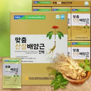 [맛] 지리산자연 산삼배양근진액70ML X120포 사포닌