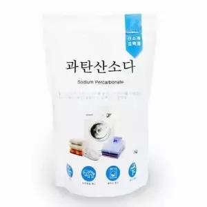 세탁표백제 찌든때제거제 흰옷얼룩제거 과탄산소다 1Kg 산소계표백제