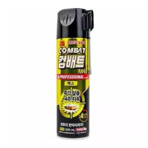맥스 벌레물림 해충방제 +4주지속 스프레이 500ml COMBAT MAX PROFESSIONAL