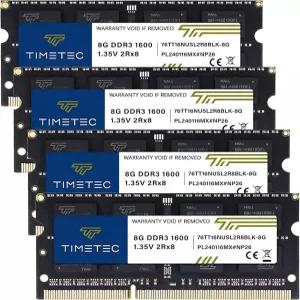 Timetec 32GB 8GBx4 DDR3L 노트북램
