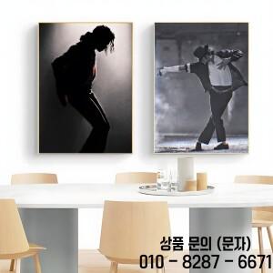 가수 클래식 M 마이클 잭슨 포스터 벽 예술 인쇄 장식 홈 선물 프레임 없음