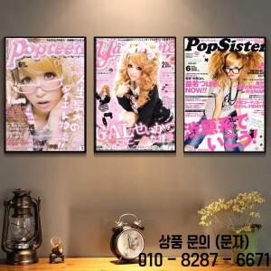 일본 GAL sweet mars Cool Gyaru 포스터 그림 벽 예술 거실 홈 장식 및 선물용