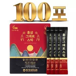 [풍기인삼농협]황풍정 6년근 홍삼그대로 스틱 10ml x 100포