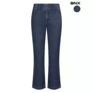 [하프클럽/BNX]플레어핏 크롭 데님 팬츠