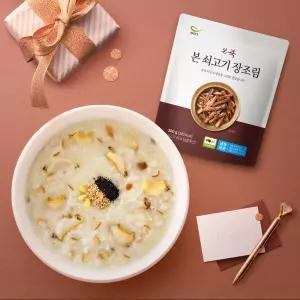 [본죽] 전복죽+쇠고기 장조림