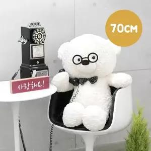 (선택 에이스베어 인형(70cm)-화이트)에이스베어 인형70cm-화이트 곰인형 대형곰인형 여자친구선물 굿즈