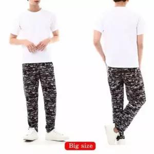 ( )남성용 빅사이즈 9부 아이스쿨바지 밀리터리그레이 일바지 농사바지 남자여름바지