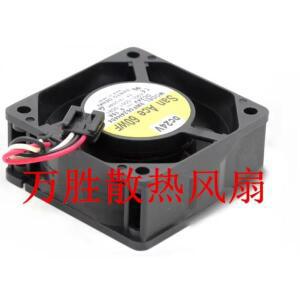 SANYO DENKI 서버 냉각 선풍기, 3 선, 9WF0624H404, DC 24V, 0.15A, 60x60x25mm