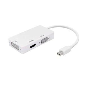 YACSEJAO 3-IN-1 미니 DP TO HDMI, 프로젝터, VGA 4K HDTV와 컨버터, PC, 2 디스플레이 포트 및 1.2 DVI, 호환 어댑터 모니터, 썬더볼트