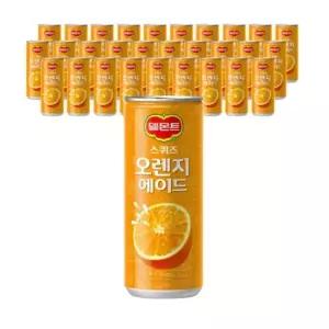 롯데칠성음료 델몬트 스퀴즈 오렌지 240ml 120개 /s