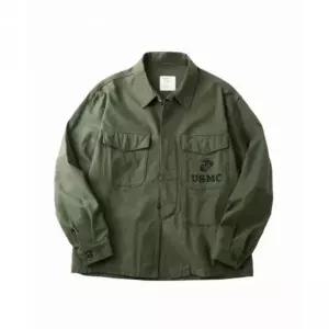 [매장정품] 아웃스탠딩 OUTSTANDING P-56 BACK SATIN JACKET_OLIVE GREEN OS26SSJ케이투 K21OG