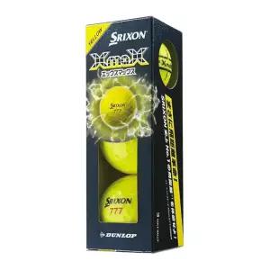 DUNLOP 던롭 SRIXON XmaX 스릭슨 엑스맥스 2026 골프공 3구 옐로우