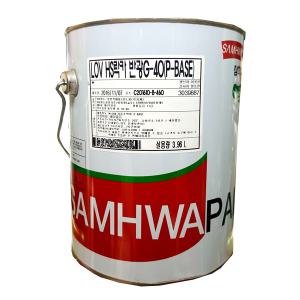 LOV HS 락카반광 G40 백색 4L 락카상도 페인트