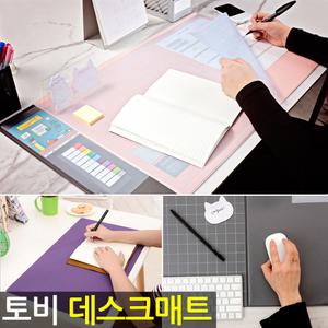 문구백서 데스크매트 마우스패드 장패드 책상매트 고무판 투명 테이블 마우스
