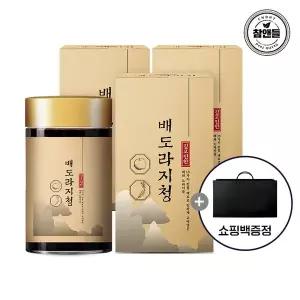 [참앤들황토농원]맛있는 배도라지청 250g 3병 +  고급 쇼핑백