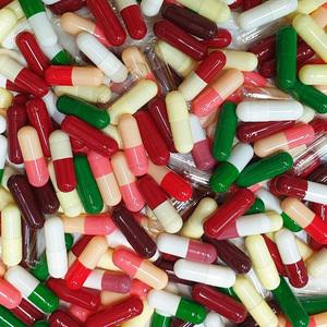공캡슐 빈캡슐50개,8종 색상혼합(250mg,500mg)
