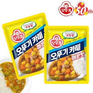 오뚜기 카레 매운맛 1kg x4개/