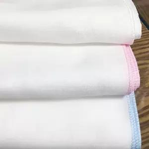 무형광 국산 순면 아기 가제 거즈면 무지 손수건20장