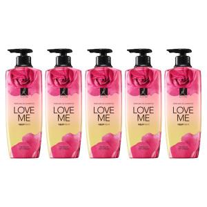 엘라스틴 퍼퓸 러브미 샴푸 600ml, 5개