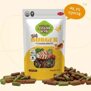 바우와우 버거왕 오리&야채 100g 100g